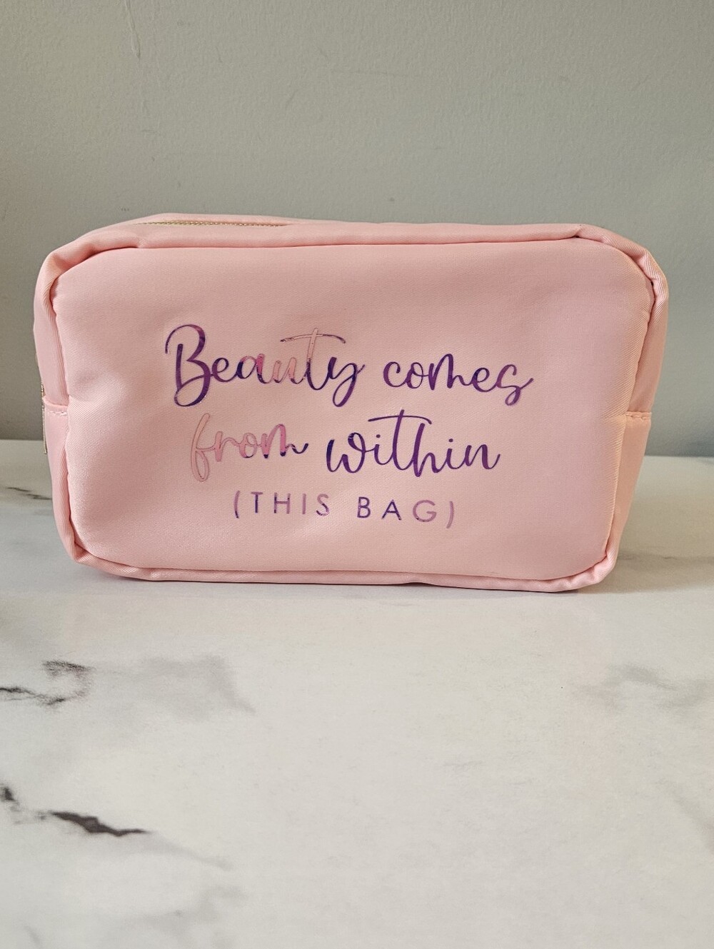 Snarky, Sassy & Sarcastic Nylon Cosmetic Pouch w/ HOLOGRAPHIC Font (PICK 1) - Picture 12 of 16